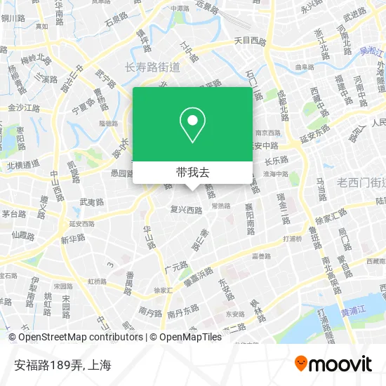 安福路189弄地图