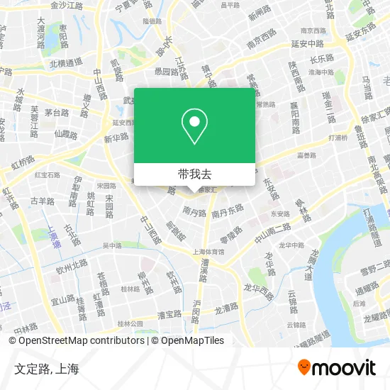 文定路地图