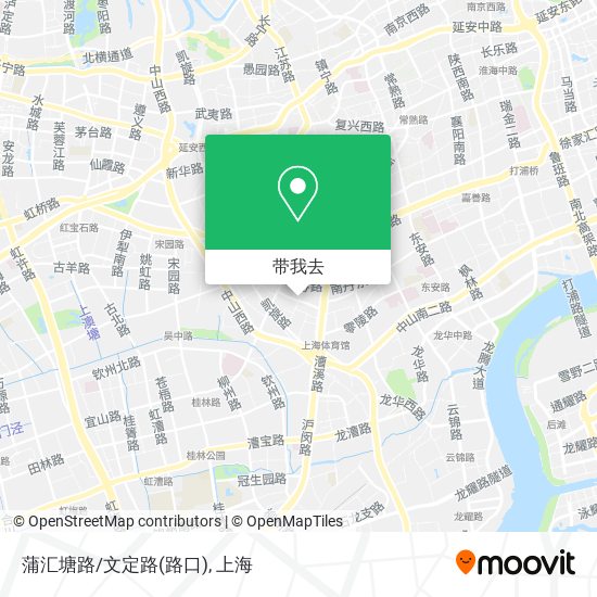 蒲汇塘路/文定路(路口)地图