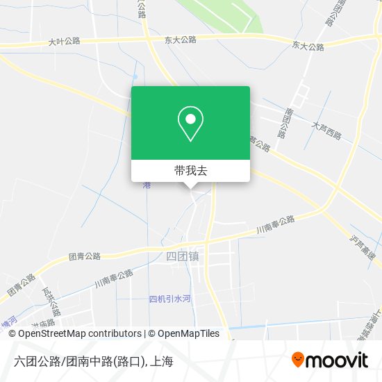 六团公路/团南中路(路口)地图