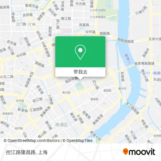 控江路隆昌路地图