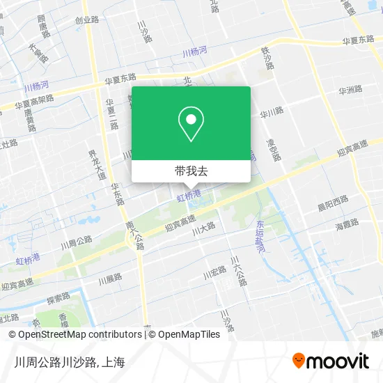 川周公路川沙路地图