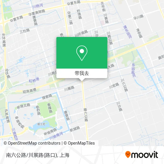 南六公路/川展路(路口)地图