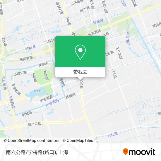南六公路/学桥路(路口)地图
