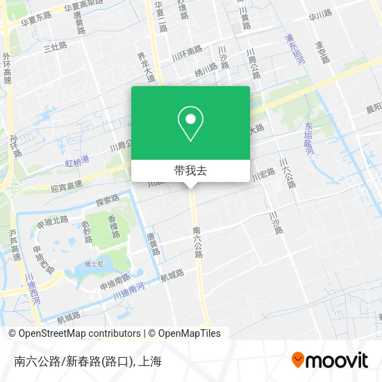 南六公路/新春路(路口)地图