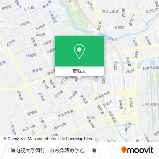 上海电视大学闵行一分校华漕教学点地图