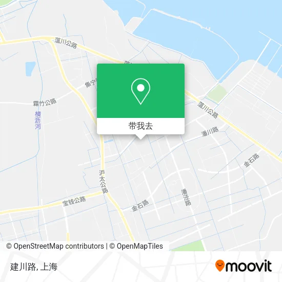 建川路地图