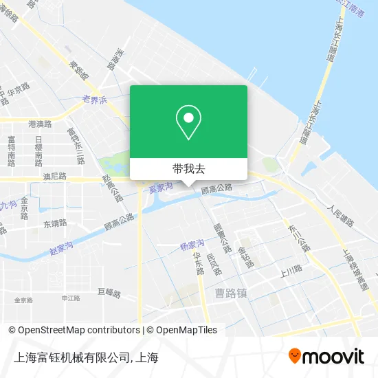 上海富钰机械有限公司地图