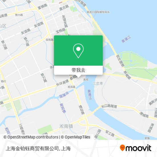 上海金铂钰商贸有限公司地图