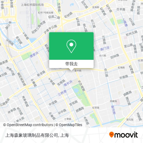 上海森象玻璃制品有限公司地图