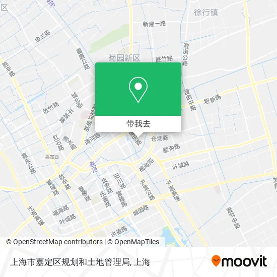 上海市嘉定区规划和土地管理局地图