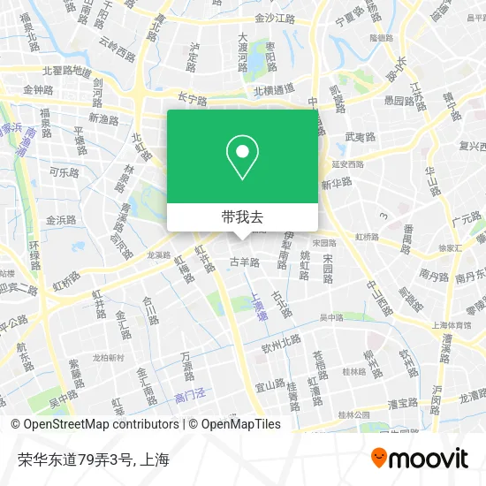 荣华东道79弄3号地图