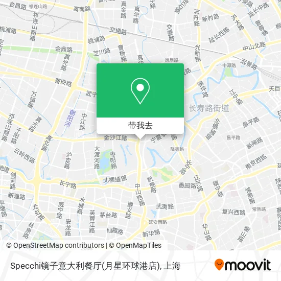 Specchi镜子意大利餐厅(月星环球港店)地图