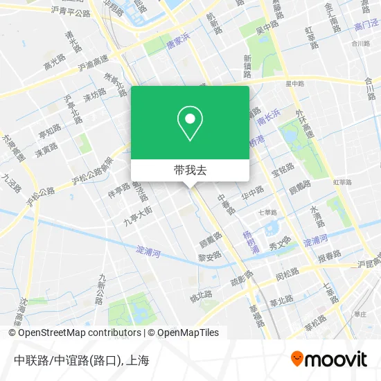 中联路/中谊路(路口)地图