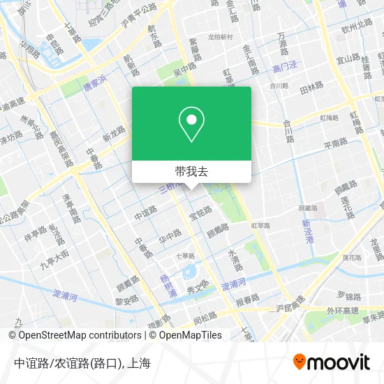 中谊路/农谊路(路口)地图