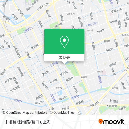 中谊路/新镇路(路口)地图