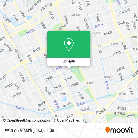 中谊路/新镇路(路口)地图