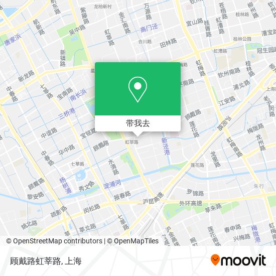 顾戴路虹莘路地图