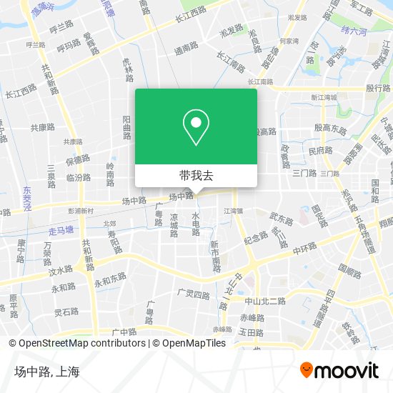 场中路地图