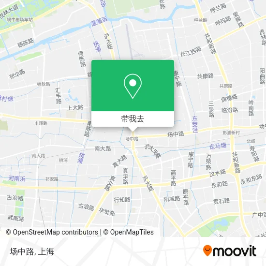 场中路地图