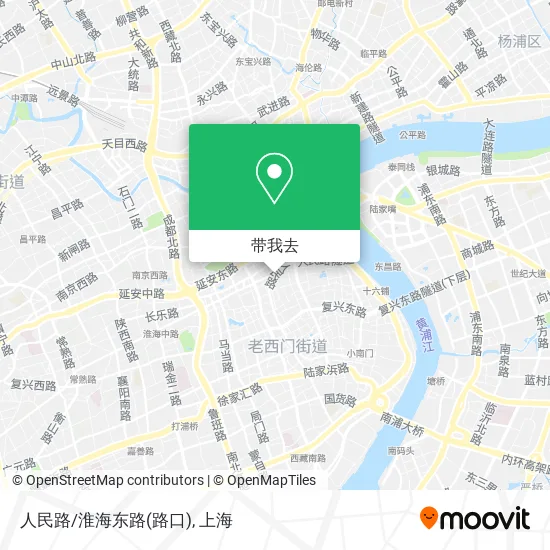 人民路/淮海东路(路口)地图