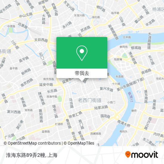 淮海东路89弄2幢地图