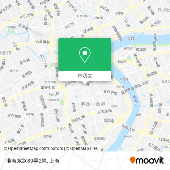 淮海东路89弄2幢地图