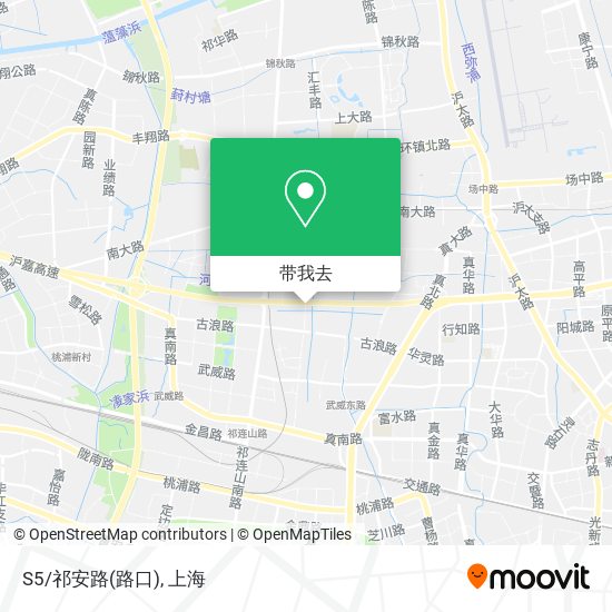 S5/祁安路(路口)地图