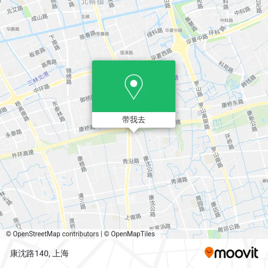 康沈路140地图