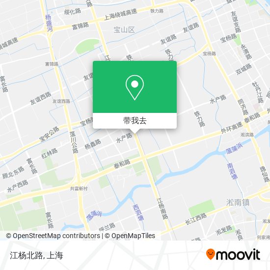 江杨北路地图