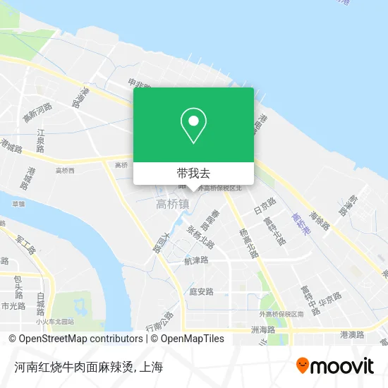 河南红烧牛肉面麻辣烫地图