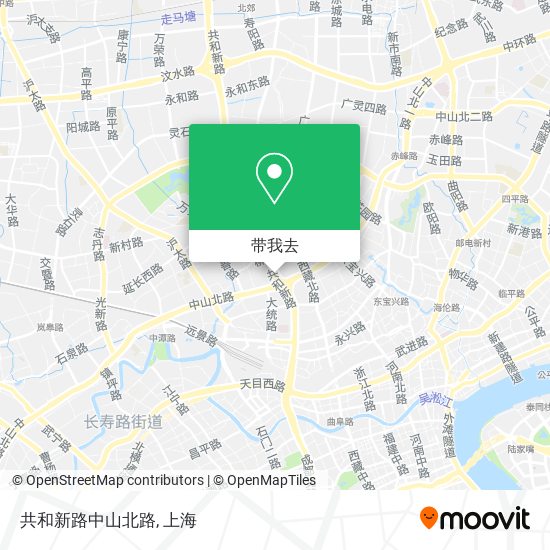 共和新路中山北路地图