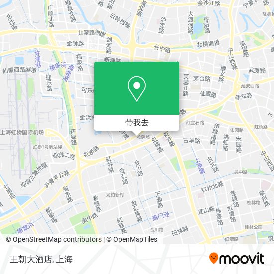 王朝大酒店地图