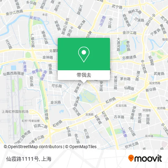 仙霞路1111号地图