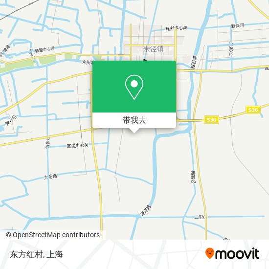 东方红村地图