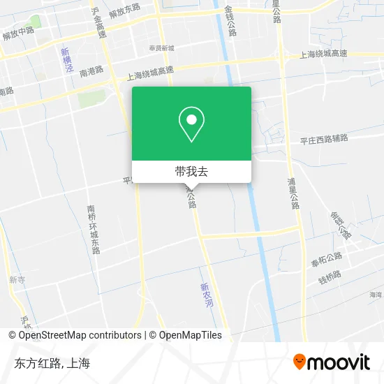 东方红路地图