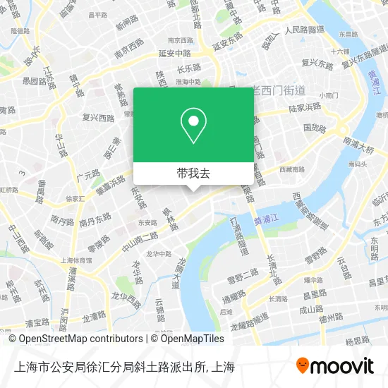 上海市公安局徐汇分局斜土路派出所地图