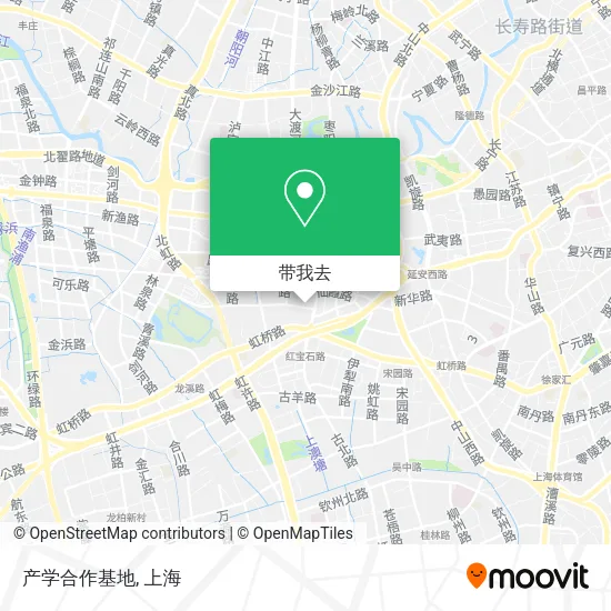产学合作基地地图