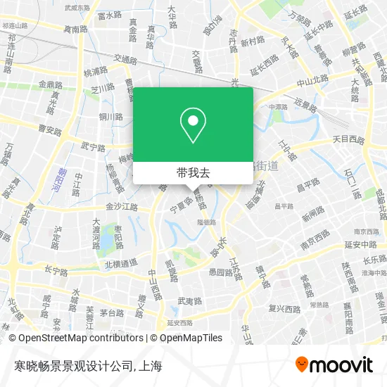 寒晓畅景景观设计公司地图