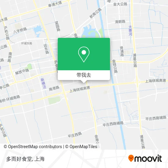 多而好食堂地图