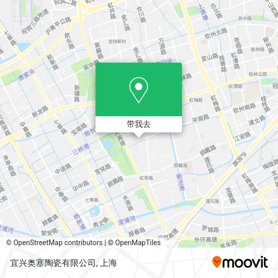 宜兴奥塞陶瓷有限公司地图