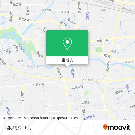 程际物流地图