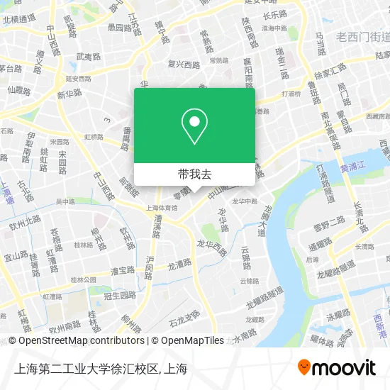 上海第二工业大学徐汇校区地图
