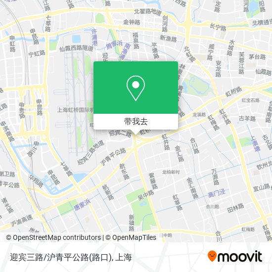 迎宾三路/沪青平公路(路口)地图