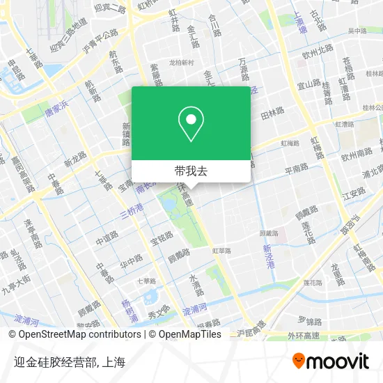 迎金硅胶经营部地图