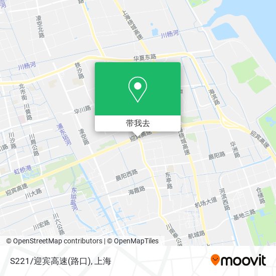 S221/迎宾高速(路口)地图