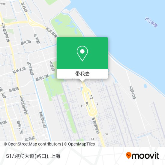 S1/迎宾大道(路口)地图