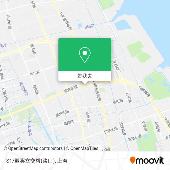 S1/迎宾立交桥(路口)地图