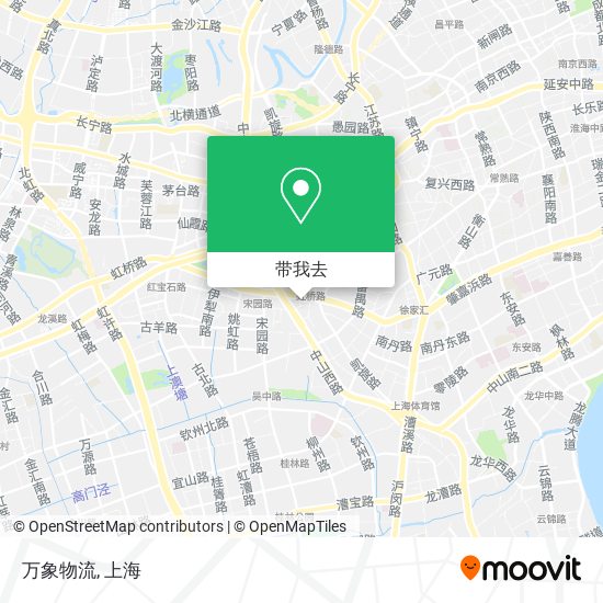 万象物流地图