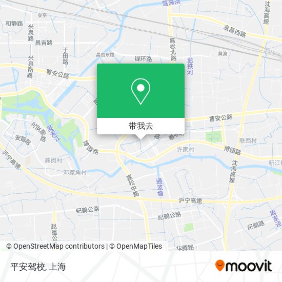 平安驾校地图